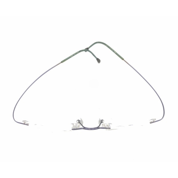 Silhouette 7395 40 6065 Titanium Purple Rimless Eyeglasses Frames 19 140 Austria - Picture 3 of 12